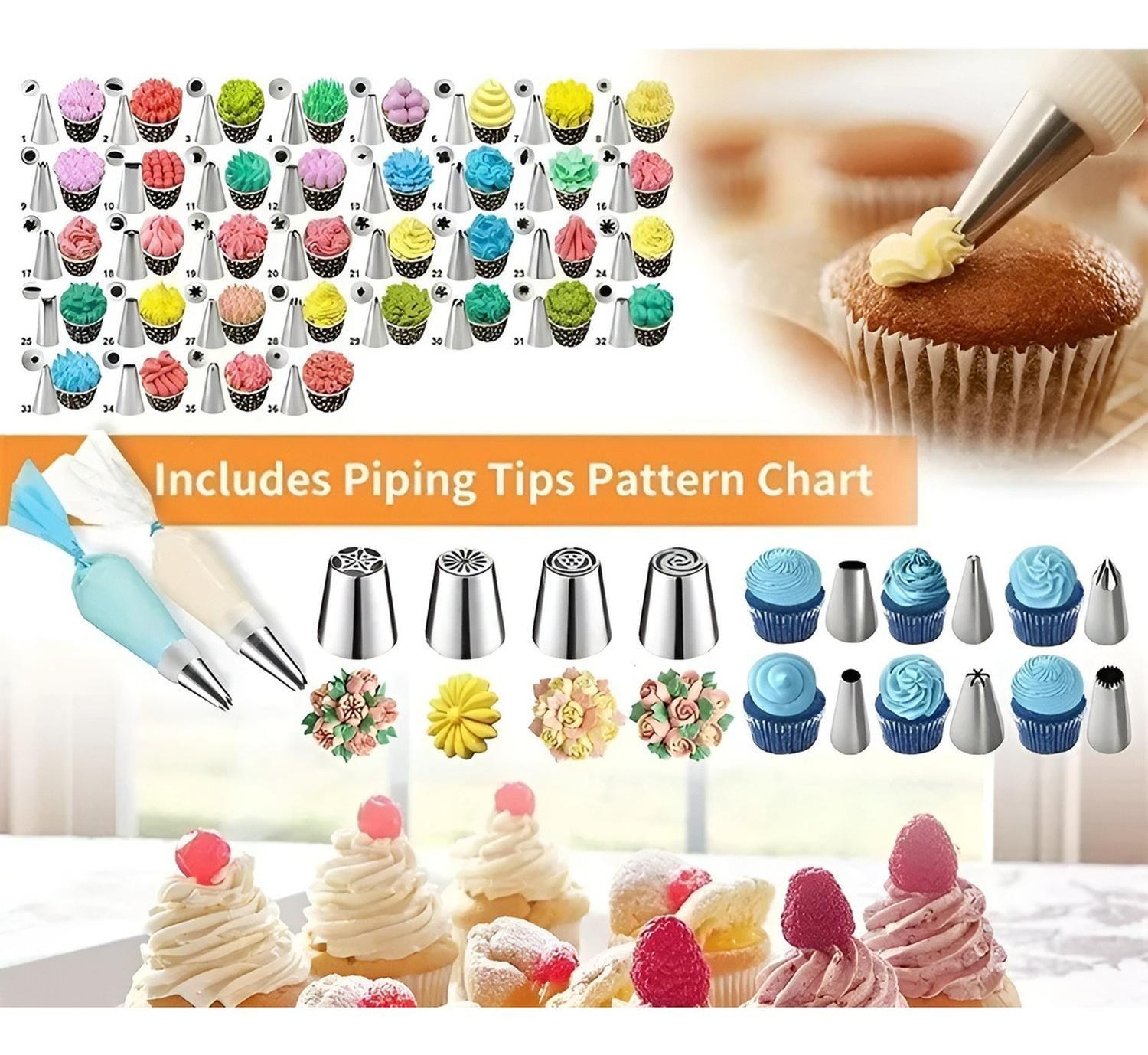 Set De Pasteleria Kit Decoración Para Reposteria 236pcs-5