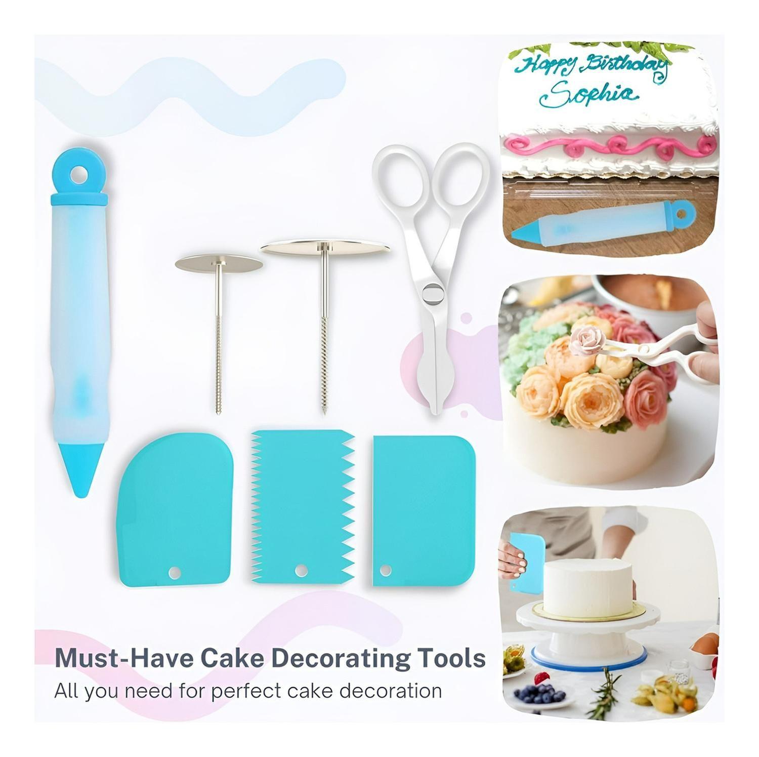 Set De Pasteleria Kit Decoración Para Reposteria 236pcs-6