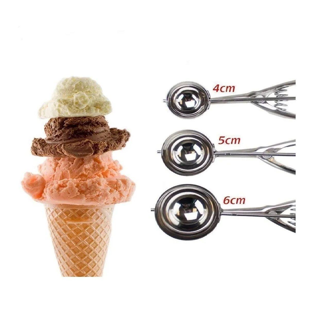 2 Cucharas Para Helado Cuchara Helado Cucharas De Helado 5cm-2