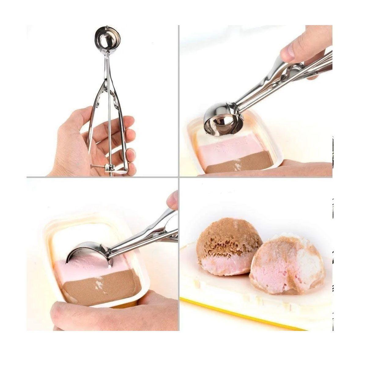 2 Cucharas Para Helado Cuchara Helado Cucharas De Helado 5cm-5