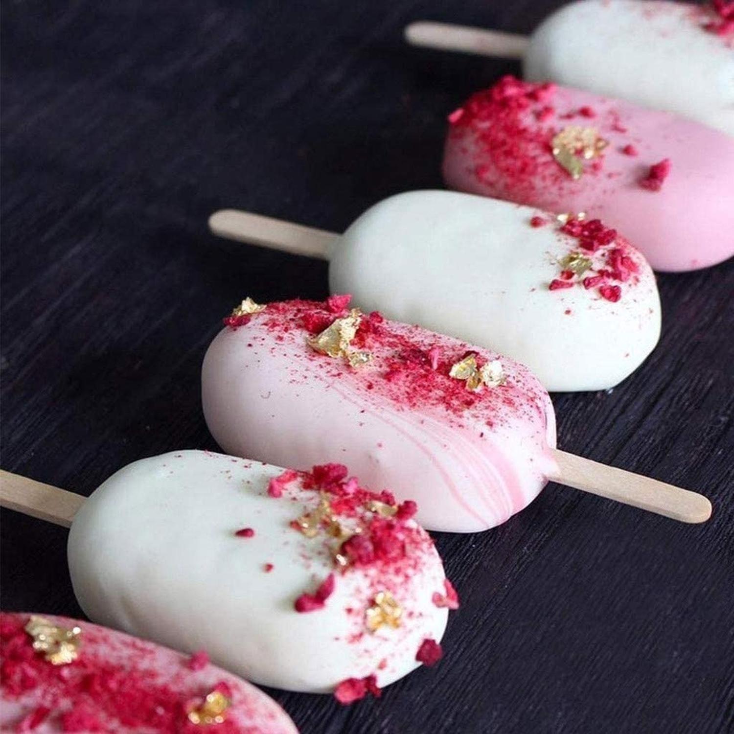 Moldes De Silicona Para Helados Molde Paletas Helado Pale417 Blanco-3