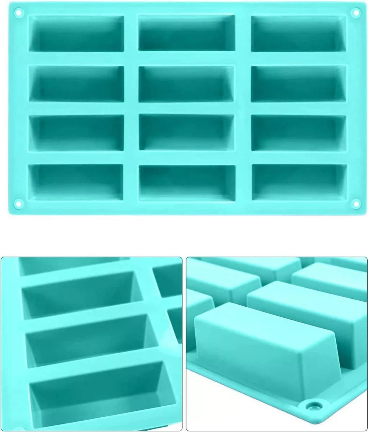 Moldes Silicona Barra Cereal Chocolate Molde Silicona Barra Multicolor-4