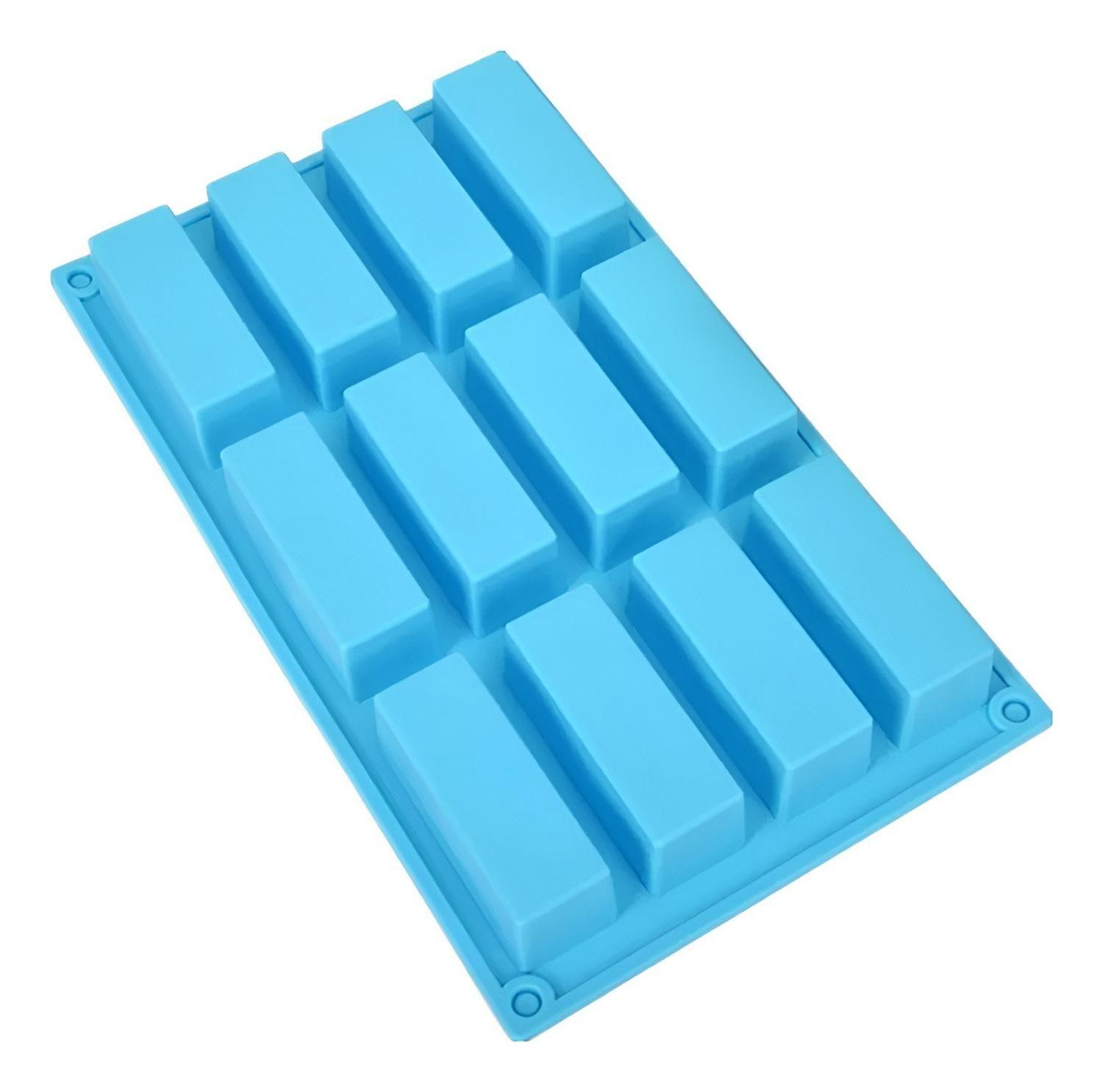 Moldes Silicona Barra Cereal Chocolate Molde Silicona Barra Multicolor-7