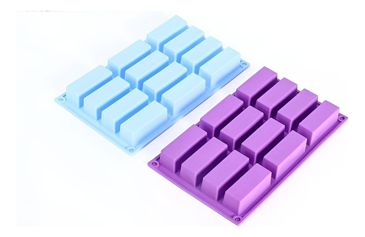 Moldes Silicona Barra Cereal Chocolate Molde Silicona Barra Multicolor-9