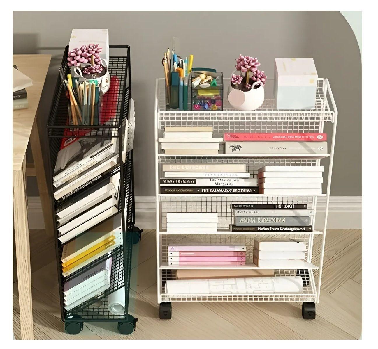 Organizador De Escritorio Apoya Libros Librero Sujetalibros-5