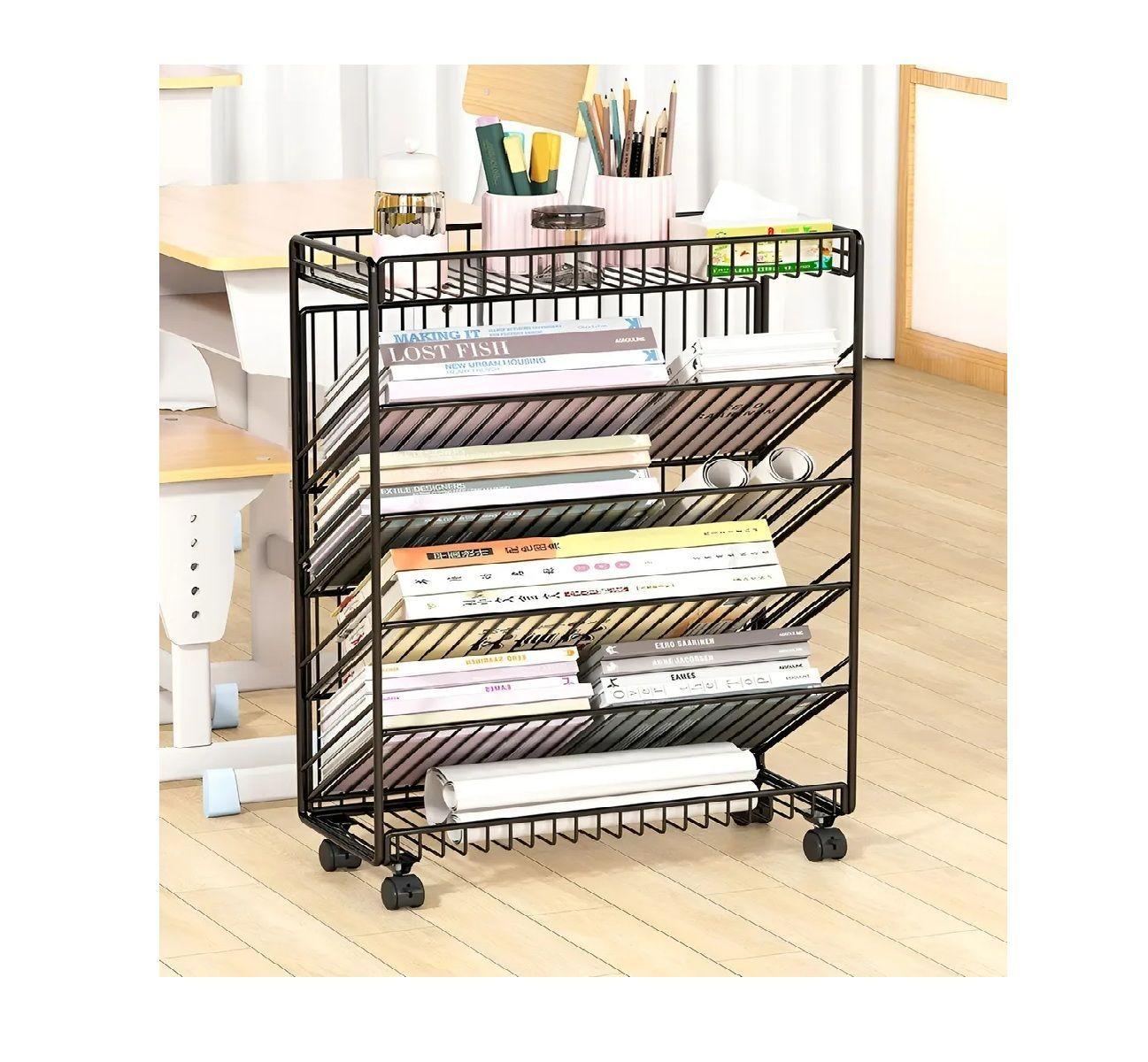 Organizador De Escritorio Apoya Libros Librero Sujetalibros-6