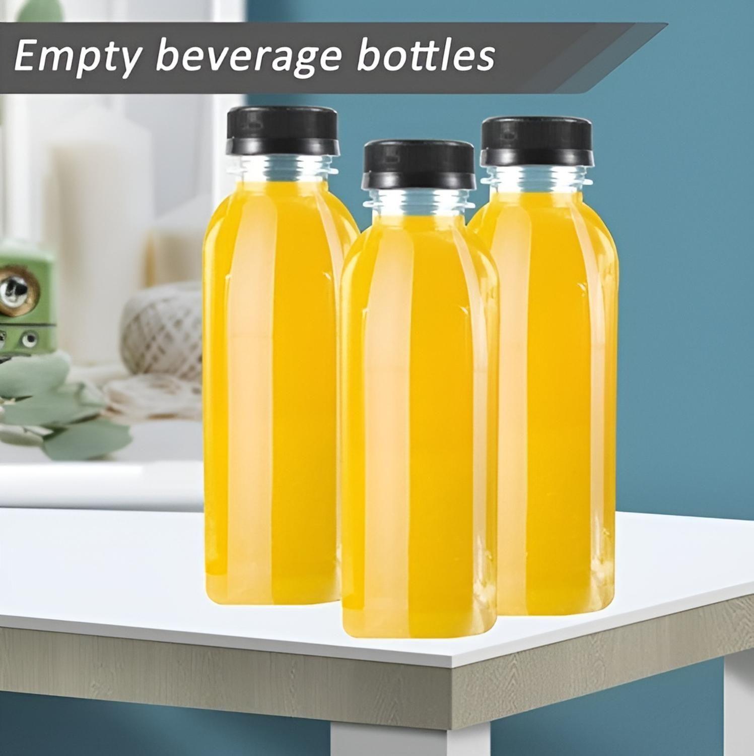 X12 Botellas Con Tapa Botellas Plasticas Transparentes 500ml Transparente-7