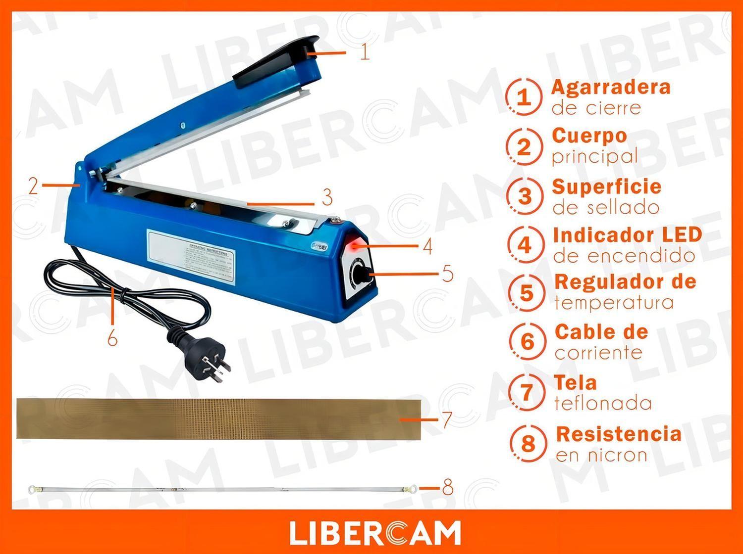 Sellador De Bolsa Selladora Maquina Selladora Selladora 30cm-4