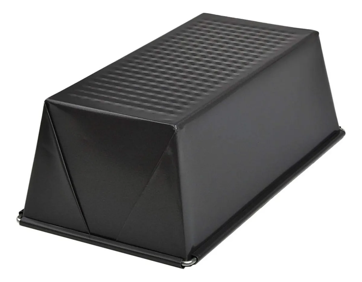 Pack X10 Molde Pan Molde Para Pan De Molde Rectangular 30cm Gris-5