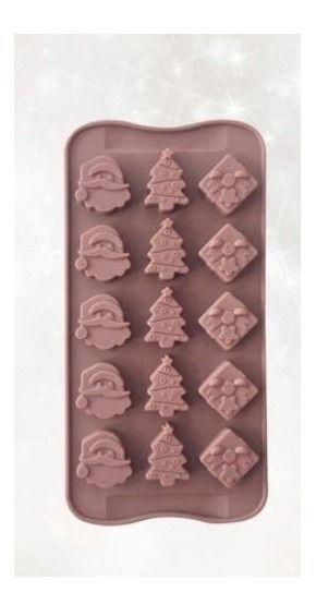 2 Moldes De Chocolate Molde De Silicona Molde De Navidad 0710-2