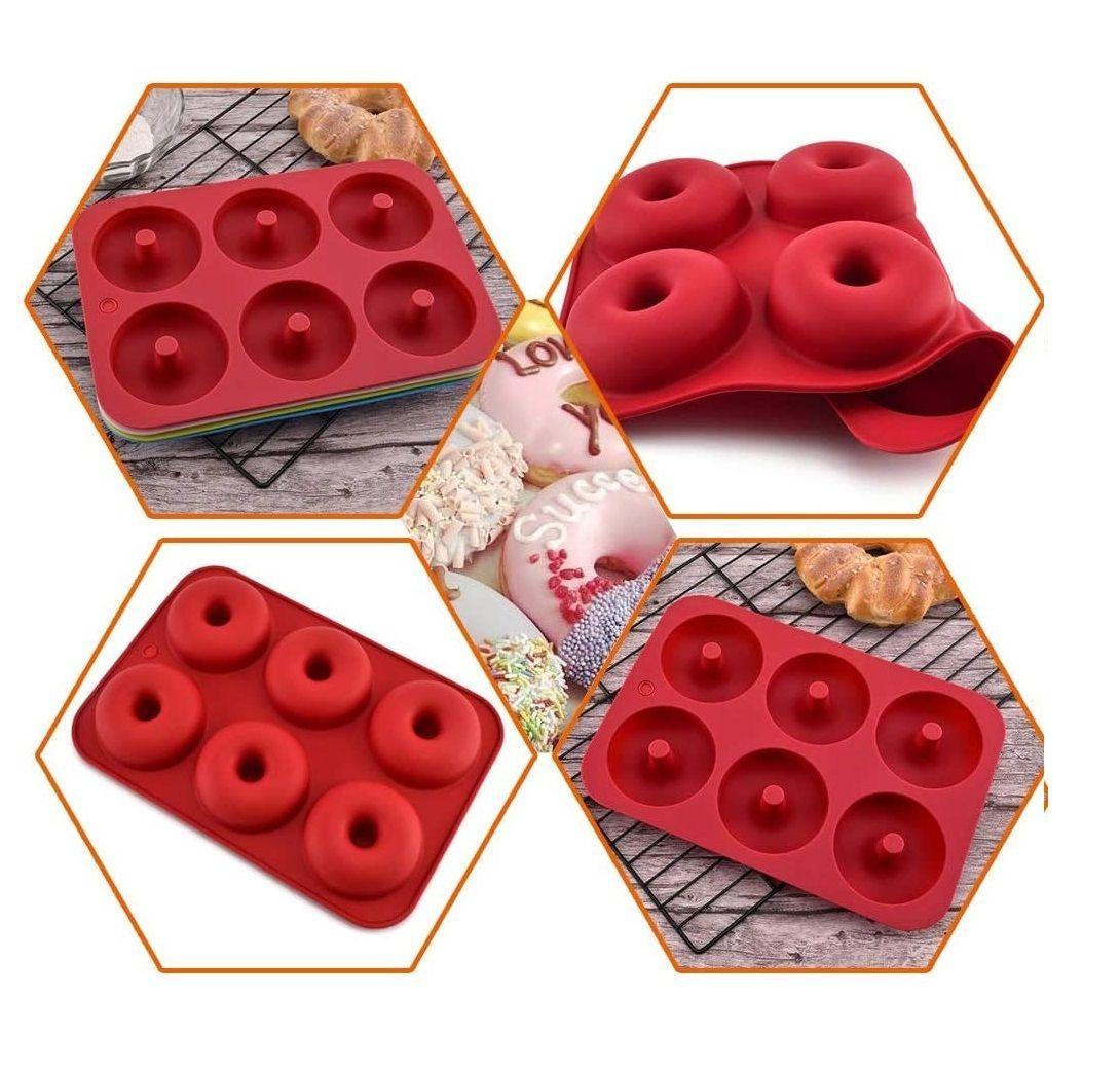 Moldes Silicona Donas Moldes De Silicona Donuts Molde Dona  VIO-146427-6
