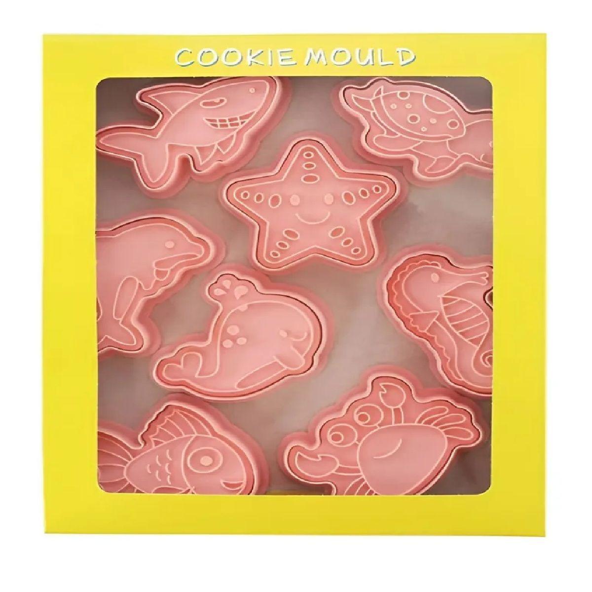 Moldes Para Galletas Peces Molde Galletas Cortadores Mar-3