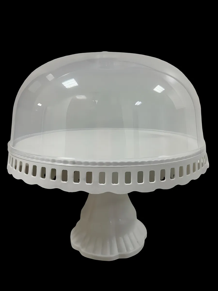 Porta Torta Con Tapa Bases Para Tortas Tortero Alzador 32cm Base Para Pasteleria Soporte Tortas-3