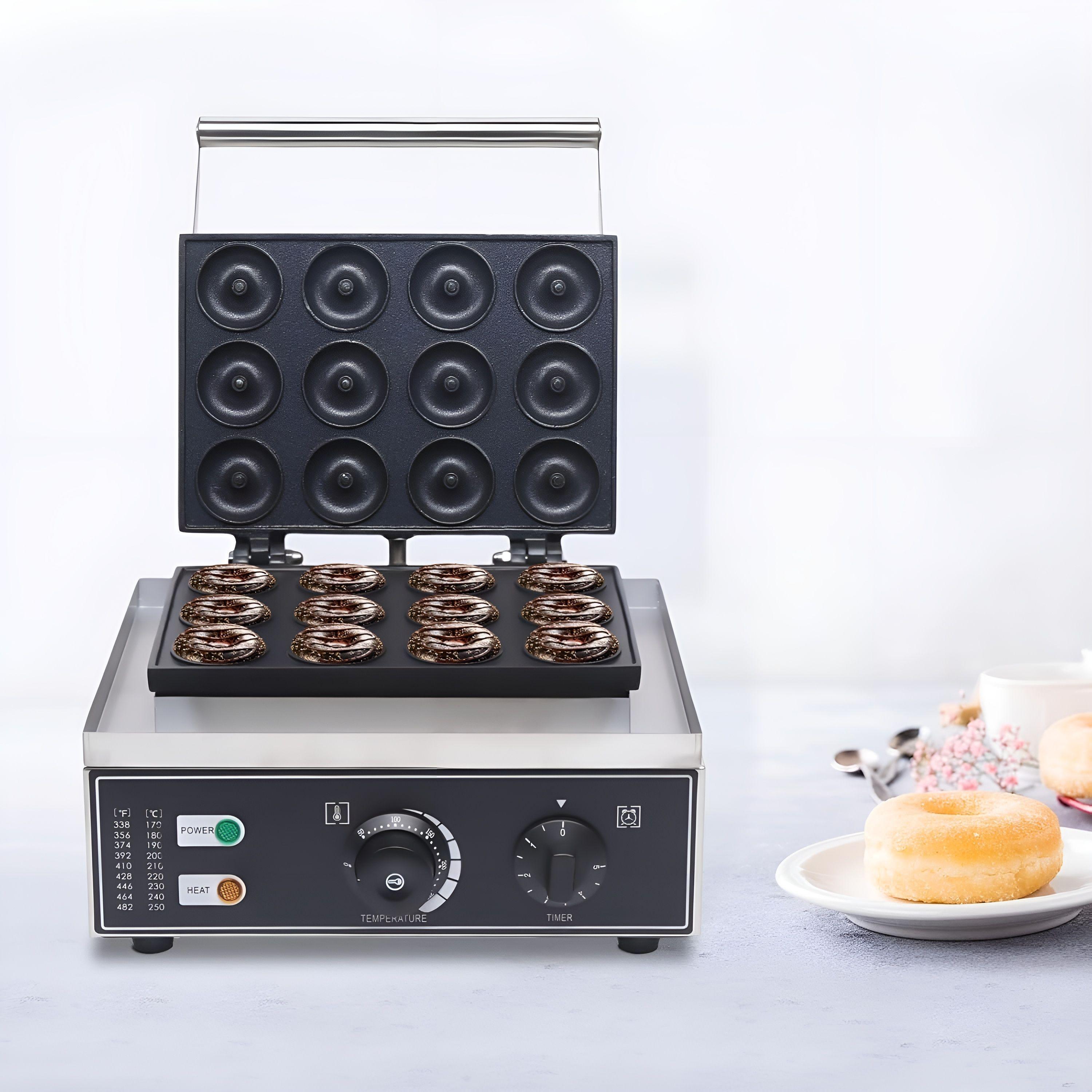 Maquina De Donuts Maquina Mini Donuts Maquina 12 Donas 1500w-2
