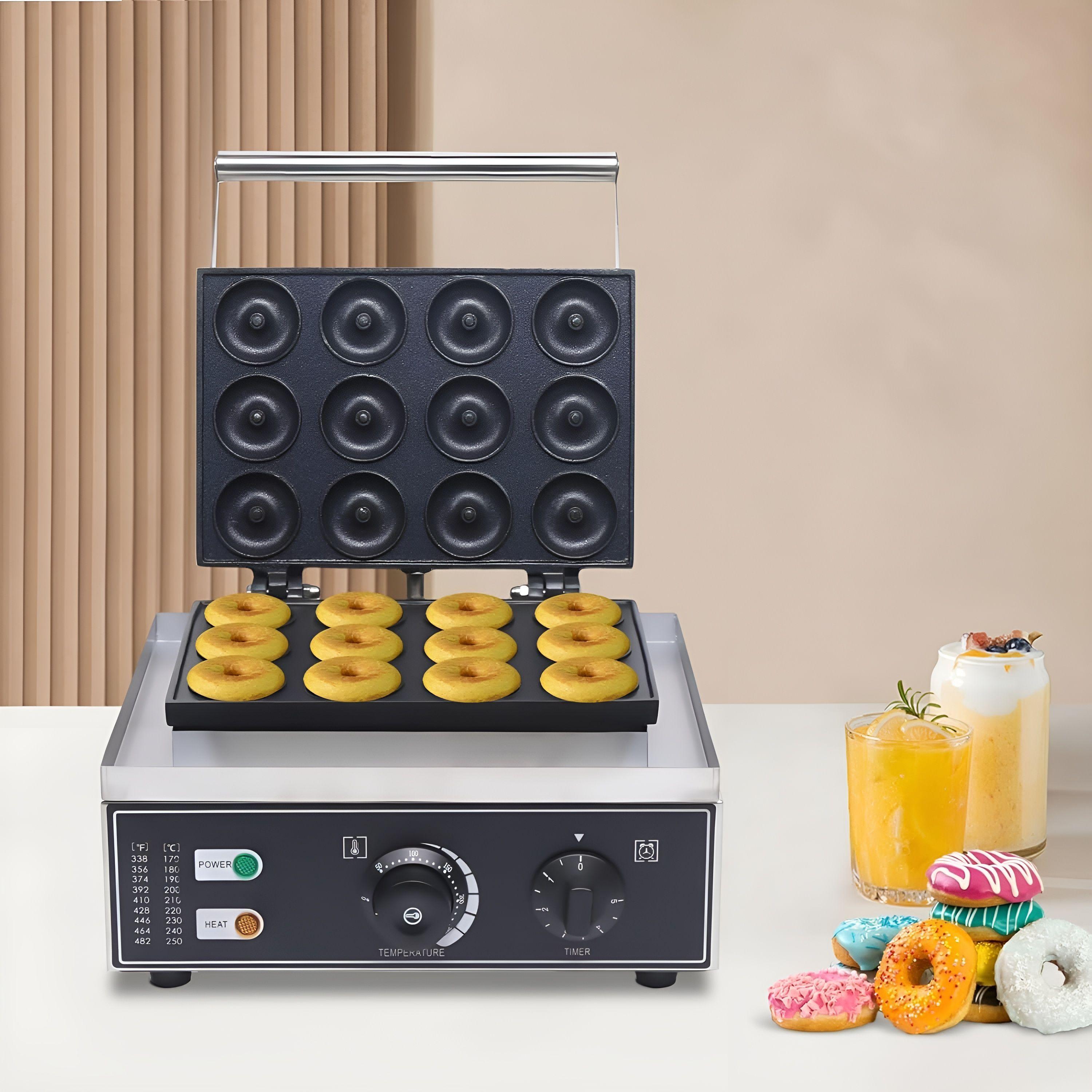 Maquina De Donuts Maquina Mini Donuts Maquina 12 Donas 1500w-6