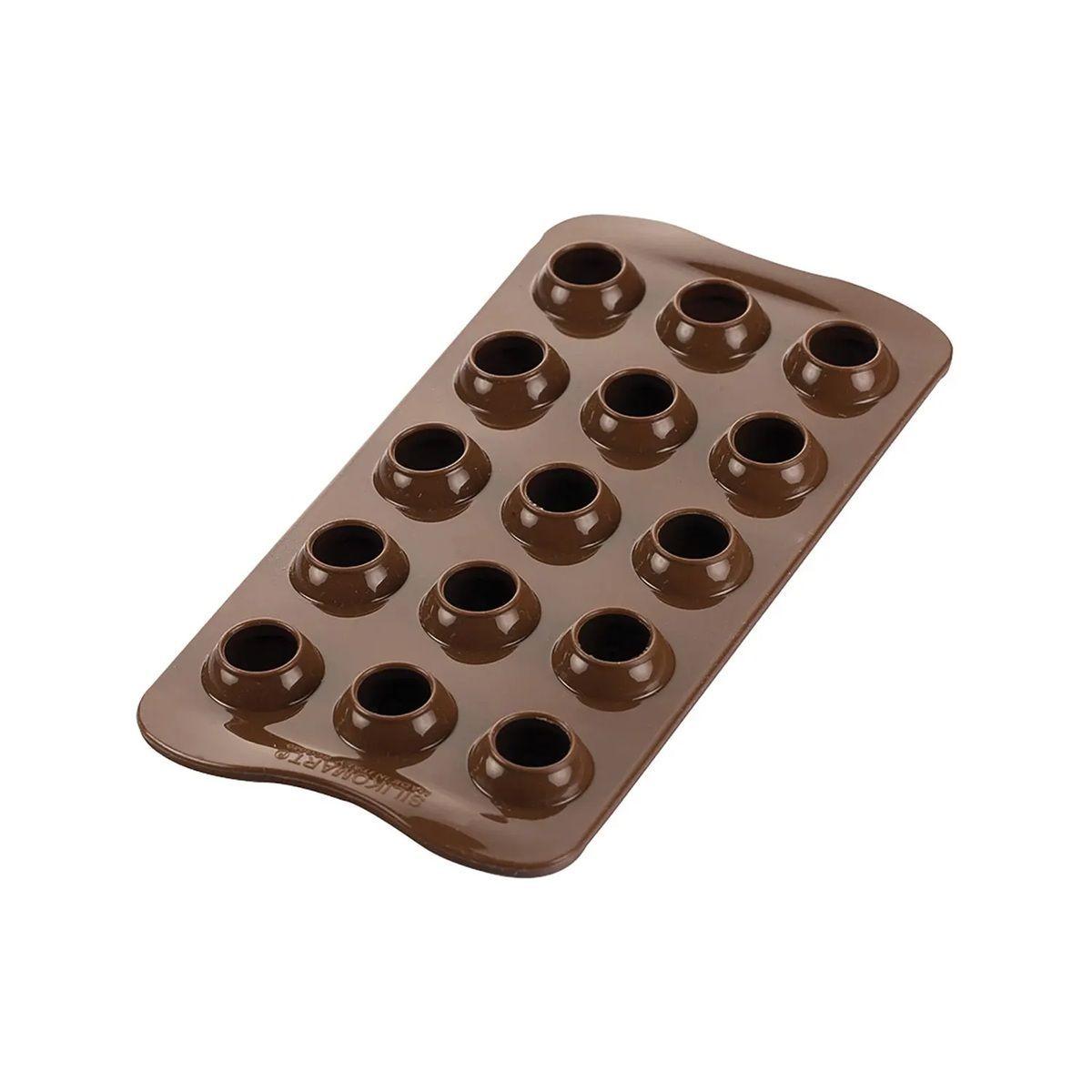 Moldes De Chocolate Moldes Chocolate Silicona 15 Esfera-3