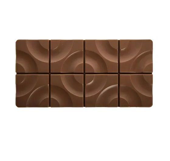 Pack X2 Molde De Chocolate Policarbonato Molde Barra Circulo-3