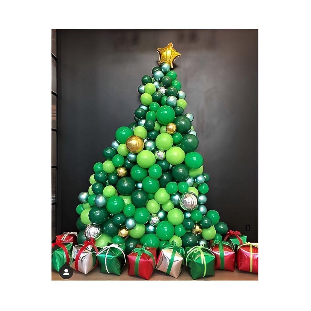 Pack 10 Globos De Decoración Globos Verde 23cm-5