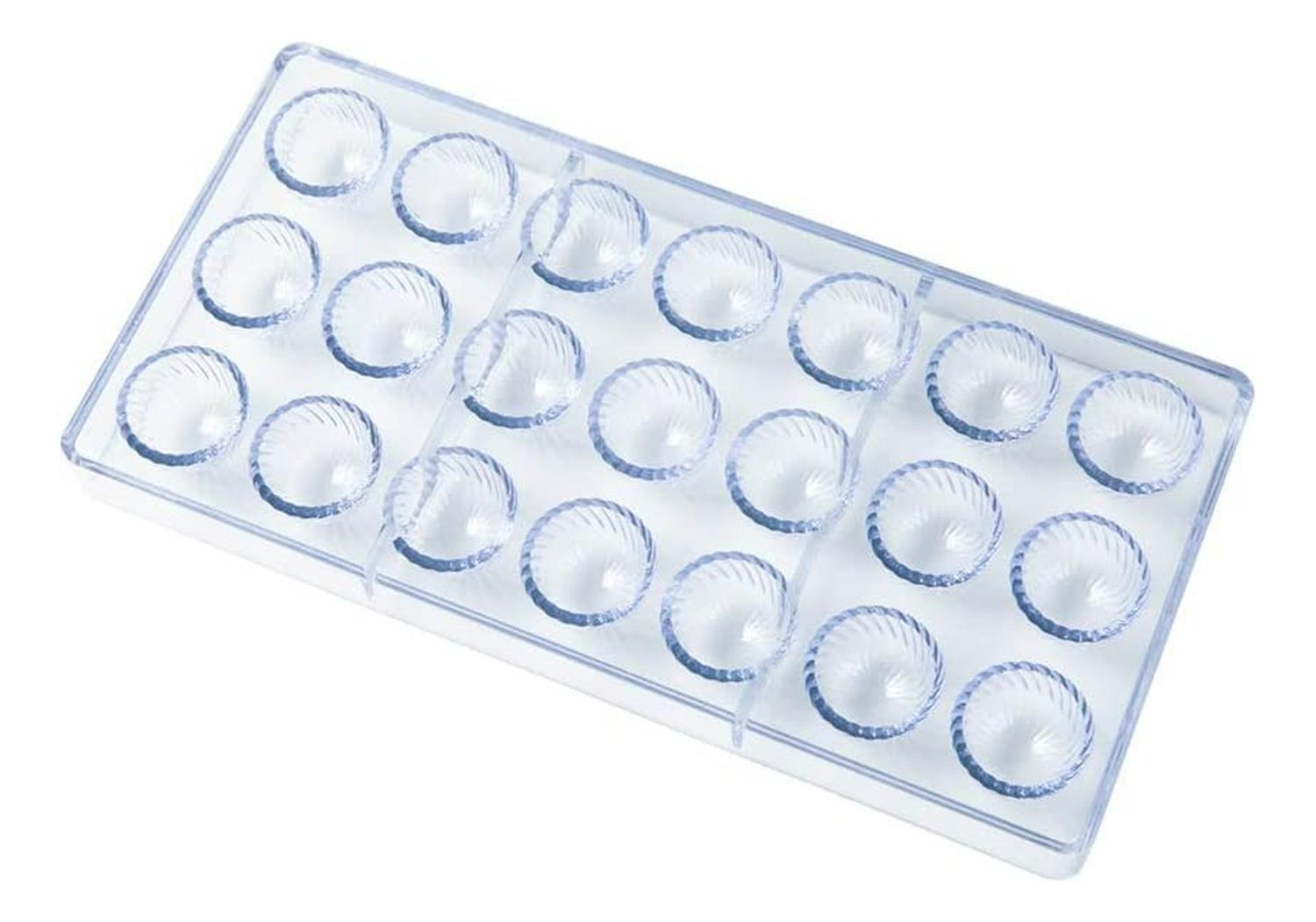 Moldes Chocolate Moldes De Chocolate Policarbonato Trufa-0