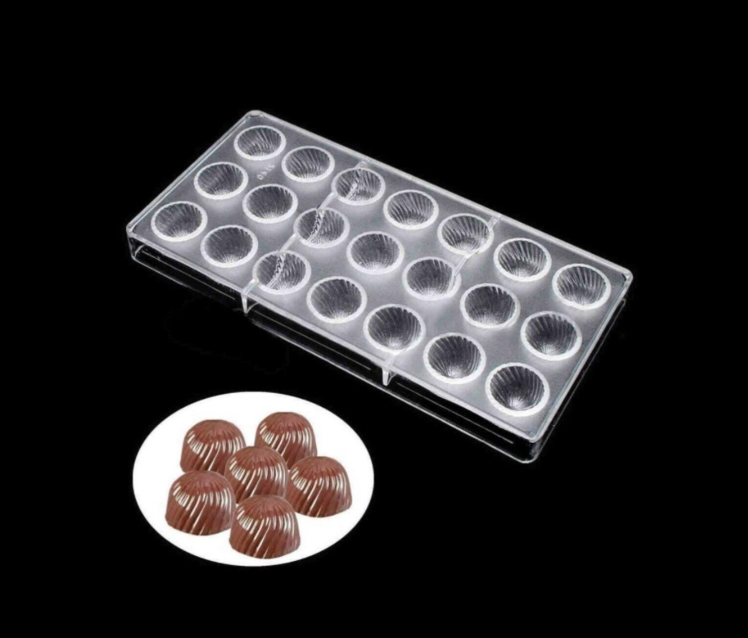 Moldes Chocolate Moldes De Chocolate Policarbonato Trufa-4