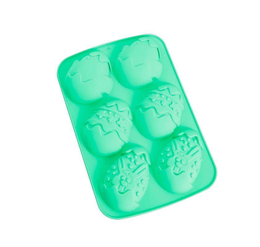 Set 4 Moldes Chocolate Silicona Molde Chocolate Huevo Pascua-5