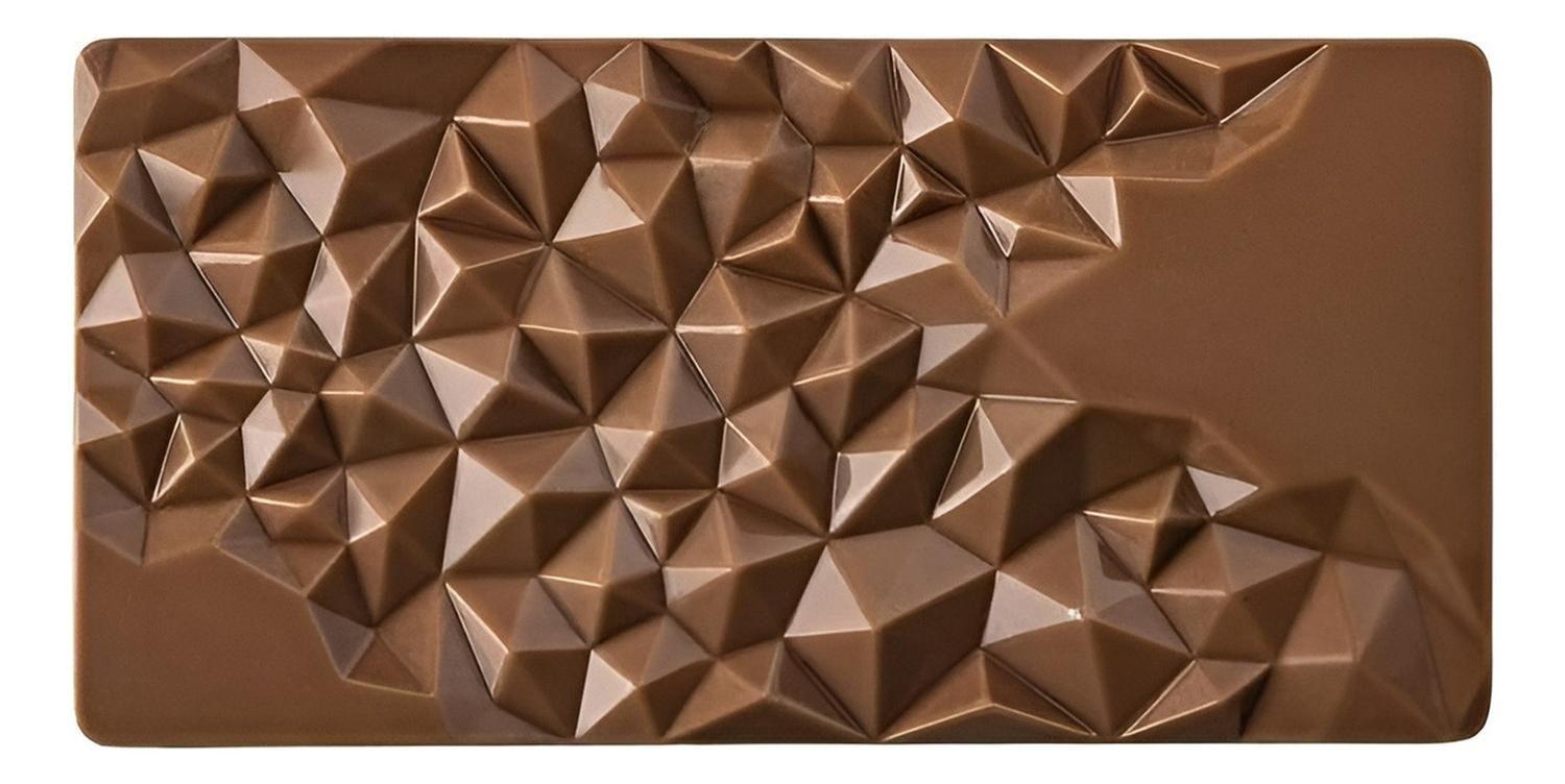 Moldes Chocolate Policarbonato Molde Tableta Cristal 3 Cavid-7