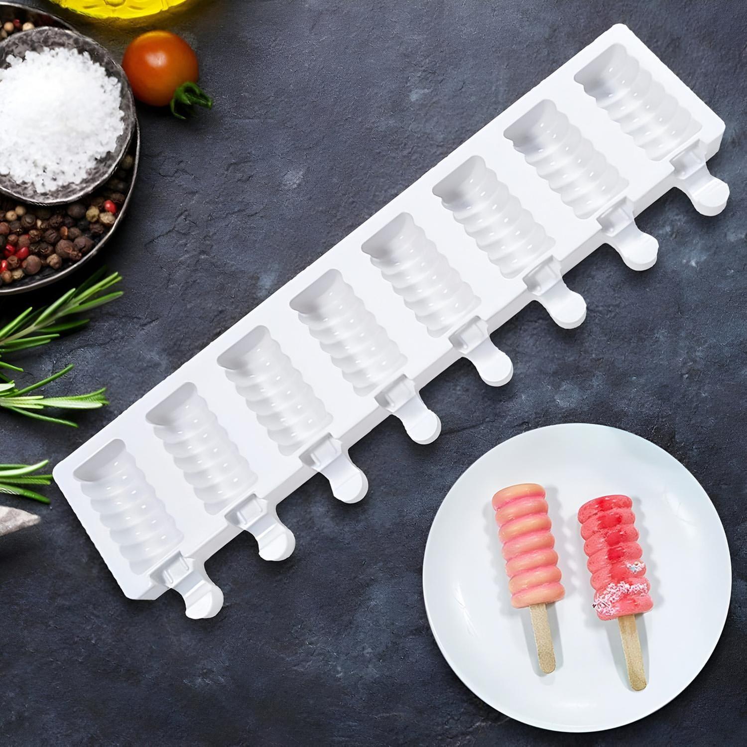 Molde Helado Silicona Molde Helados Moldes Paletas Espiral-8