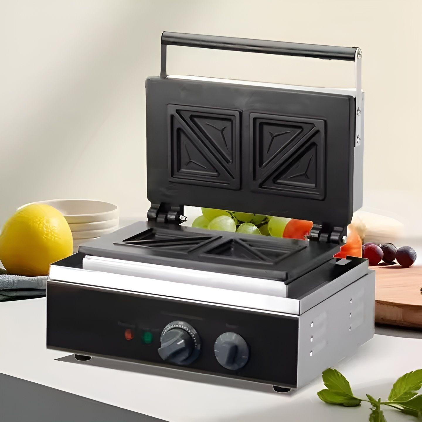 Sandwicheras Maquina Para Sandwiches Sanduchera Doble 1500w-4