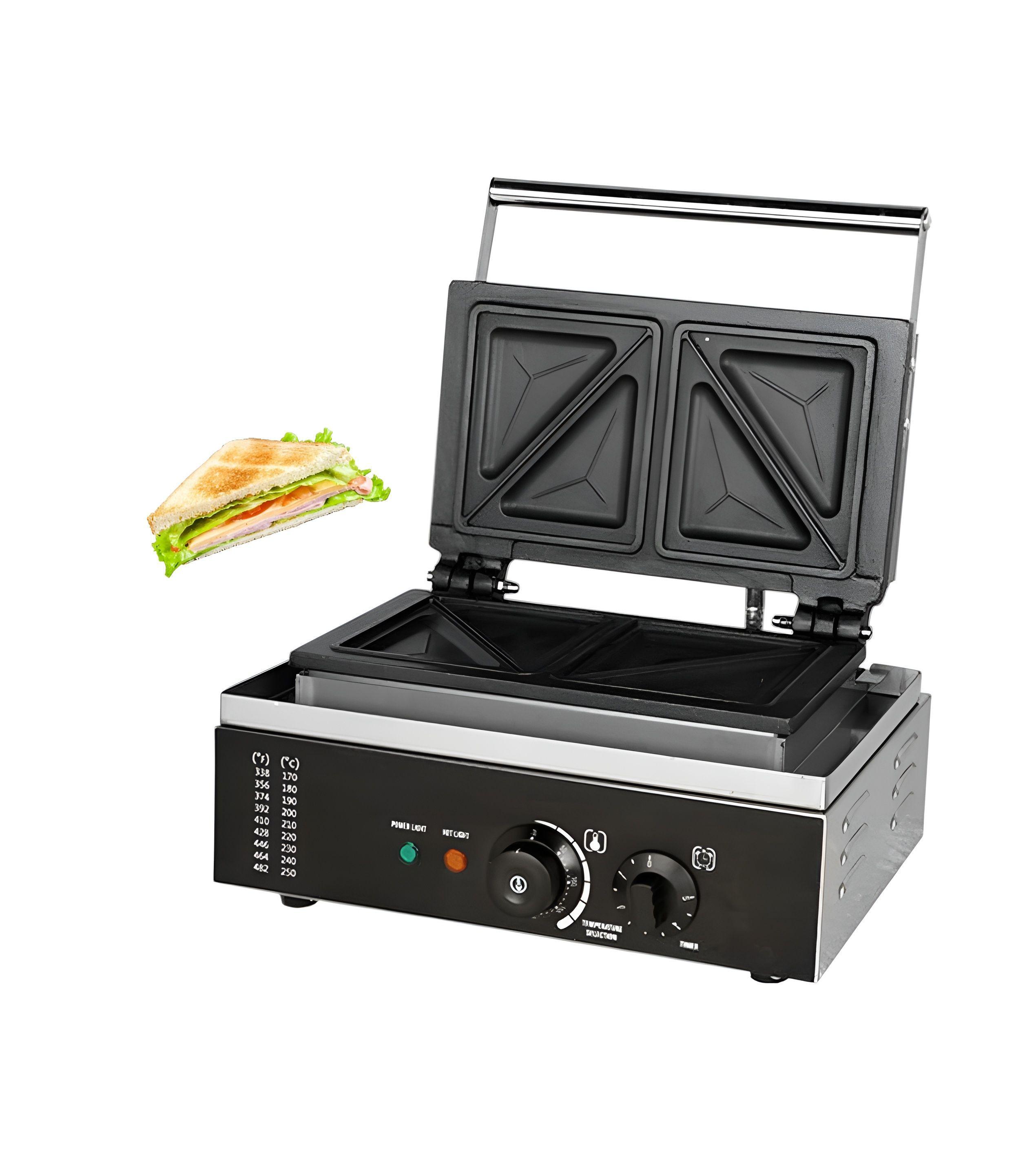 Sandwicheras Maquina Para Sandwiches Sanduchera Doble 1500w-6