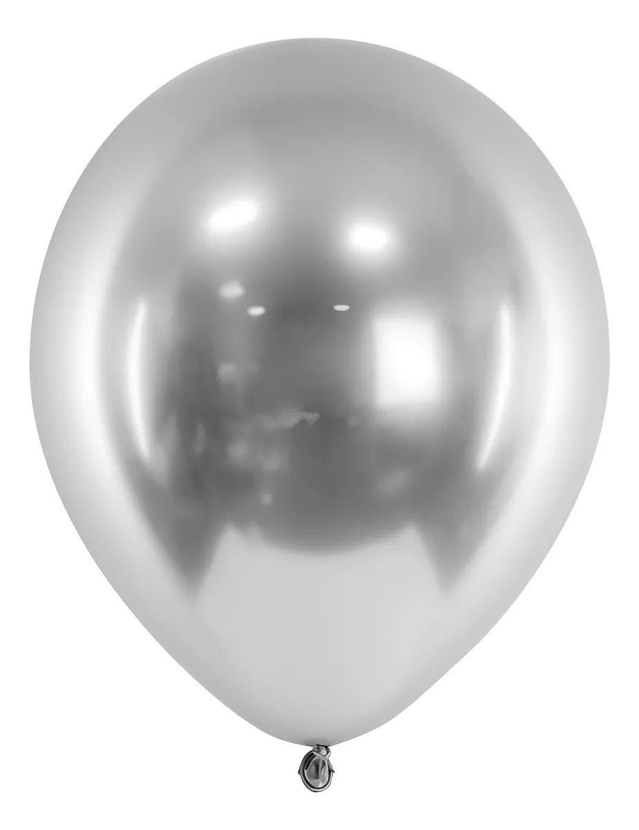 25 Globos De Cumpleaños Globo Metalico Cotillon Fiestas 13cm-4