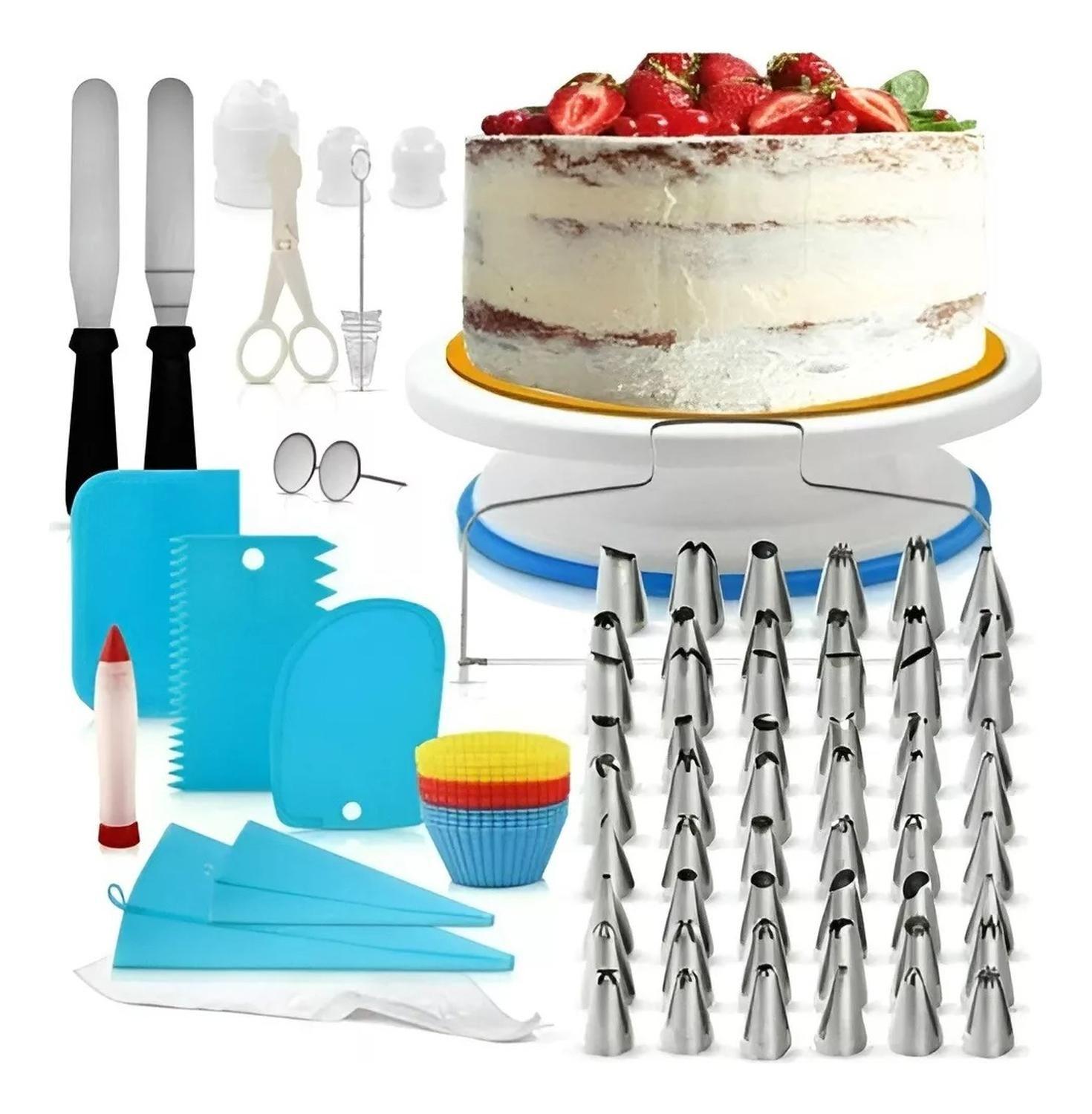 Set De Pasteleria Decoracion Articulos De Reposteria 106pcs-0