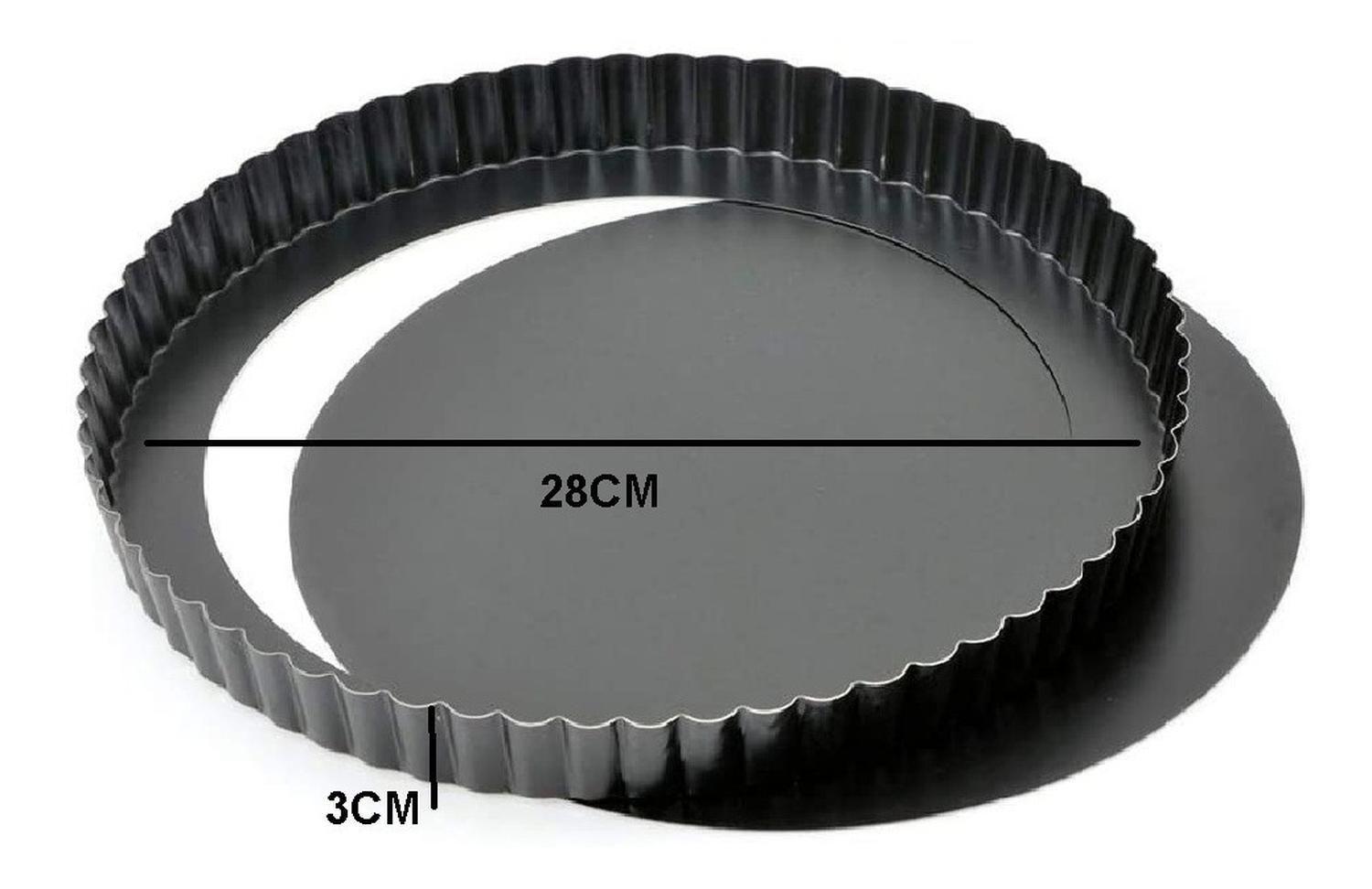Molde Desmontable Moldes Desmontables Moldes Reposteria 28cm-2