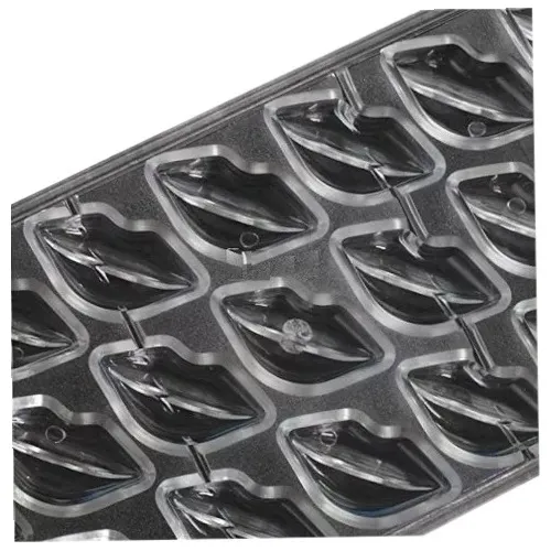 Molde Chocolate Forma Beso Policarbonato Antiadherente 21 Ranuras Transparente-4