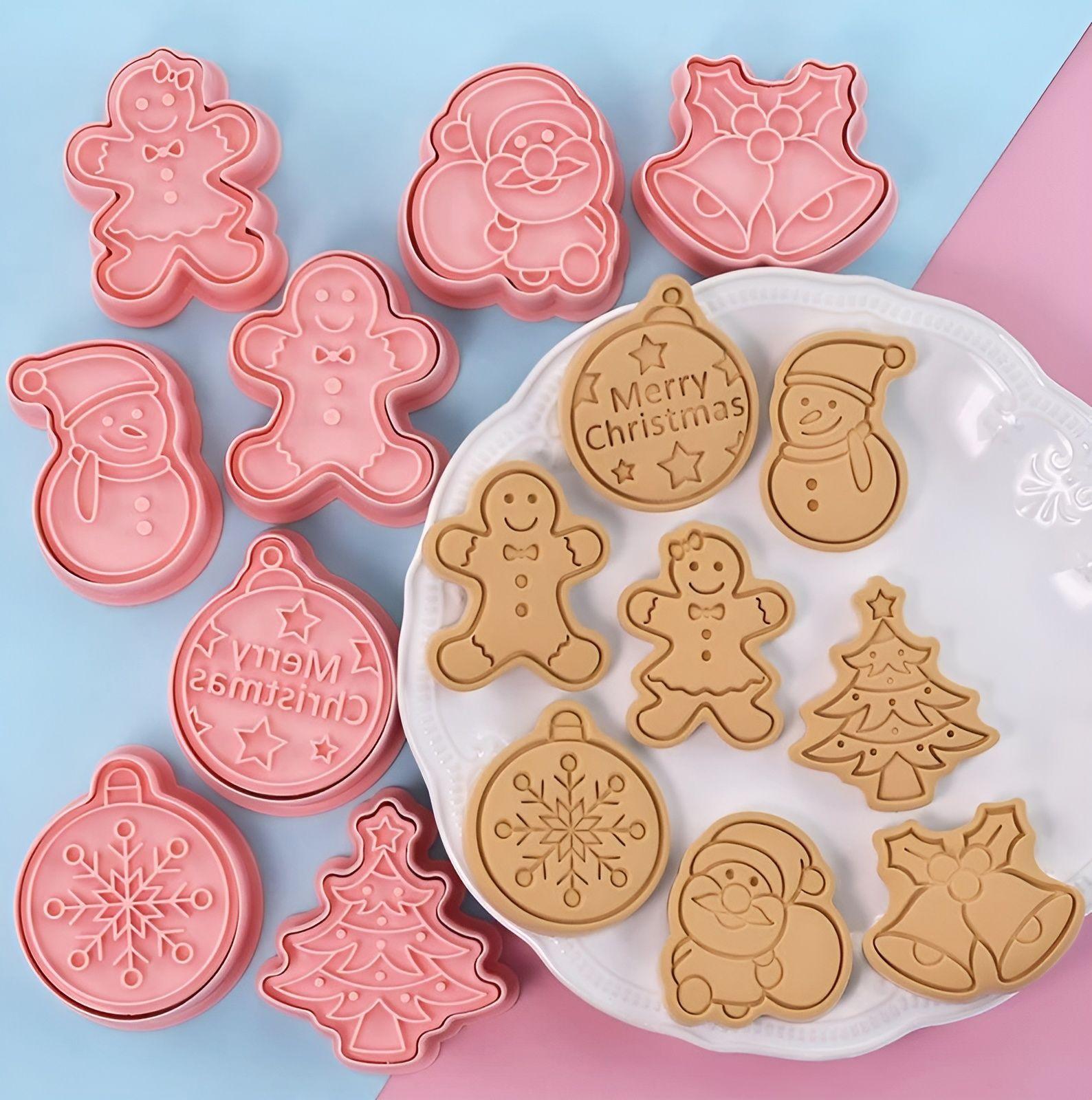 Cortador Galletas 3d Navidad Cortadores De Galletas Navidad-6