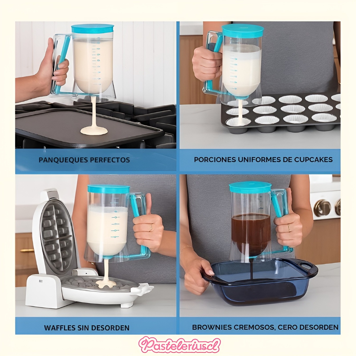 Dispensador De Masa Dispensador Masa Torta Queque Reposteria-7