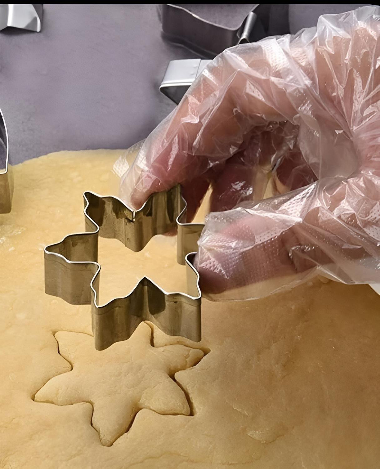 Moldes De Galletas Navideñas Cortadores De Galletas 6pcs-1
