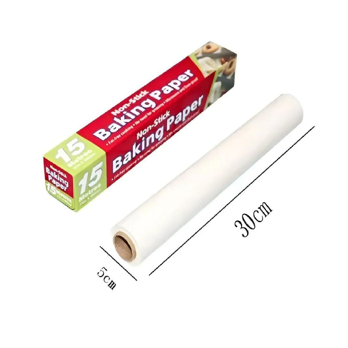 Rollo Papel Mantequilla Papel Mantequilla Cocina Papel 15mt Papel Antigrasa Papel Para Hornear Rollo-3