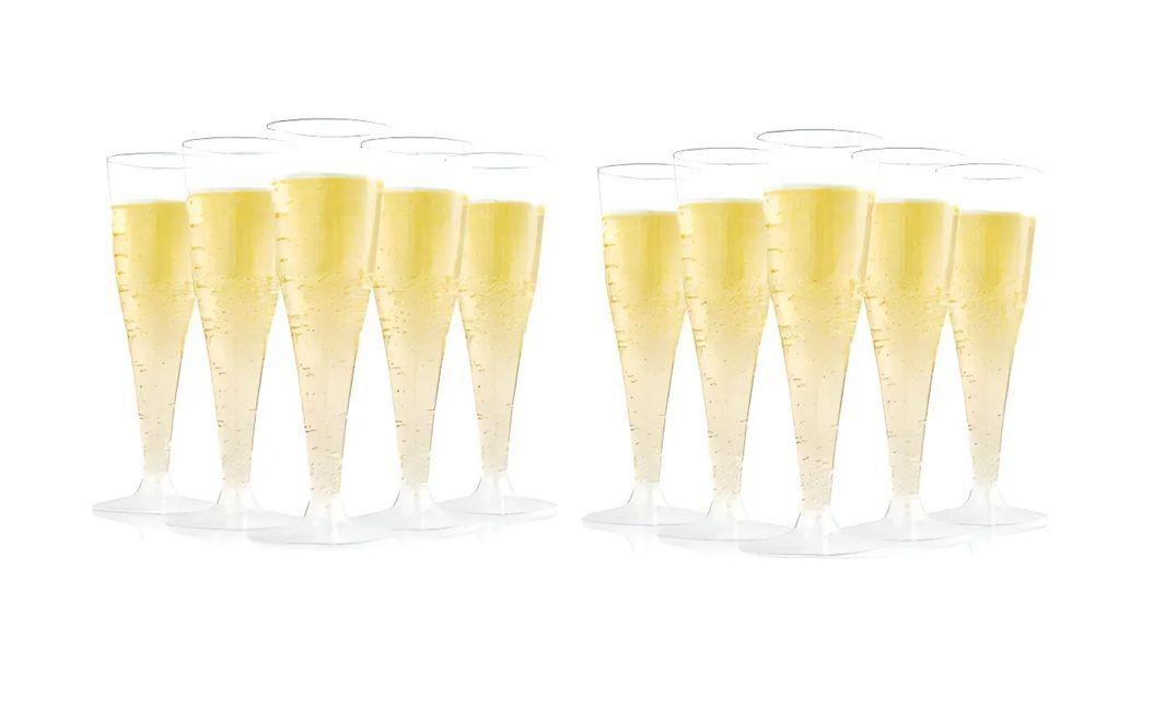 80 Copas De Champagne Copa Acrilico Copas Champaña copas acrílica copas champagne 5oz/162ml -4