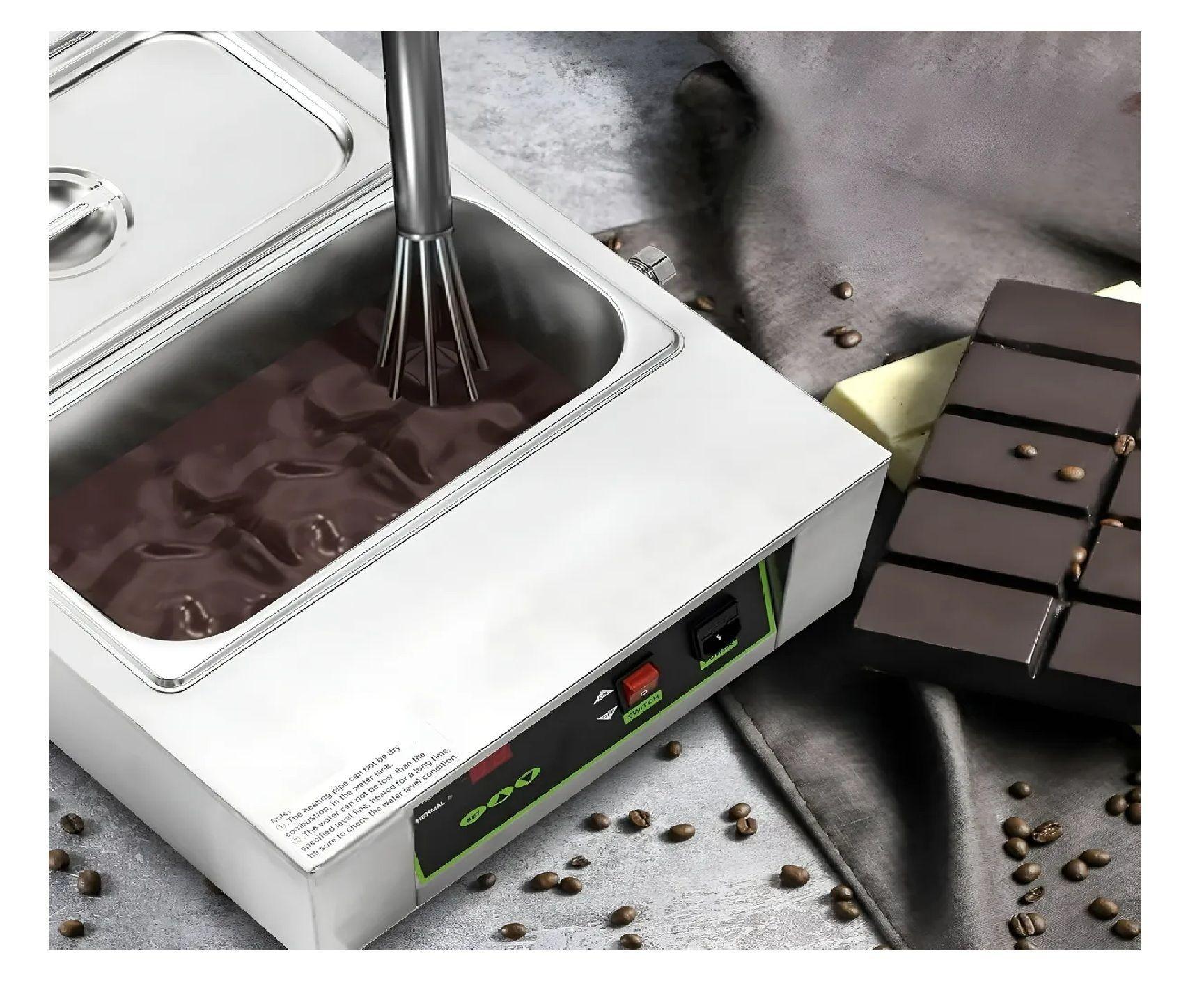 Maquina De Chocolates Fondue De Chocolate Chocolatera Doble-6