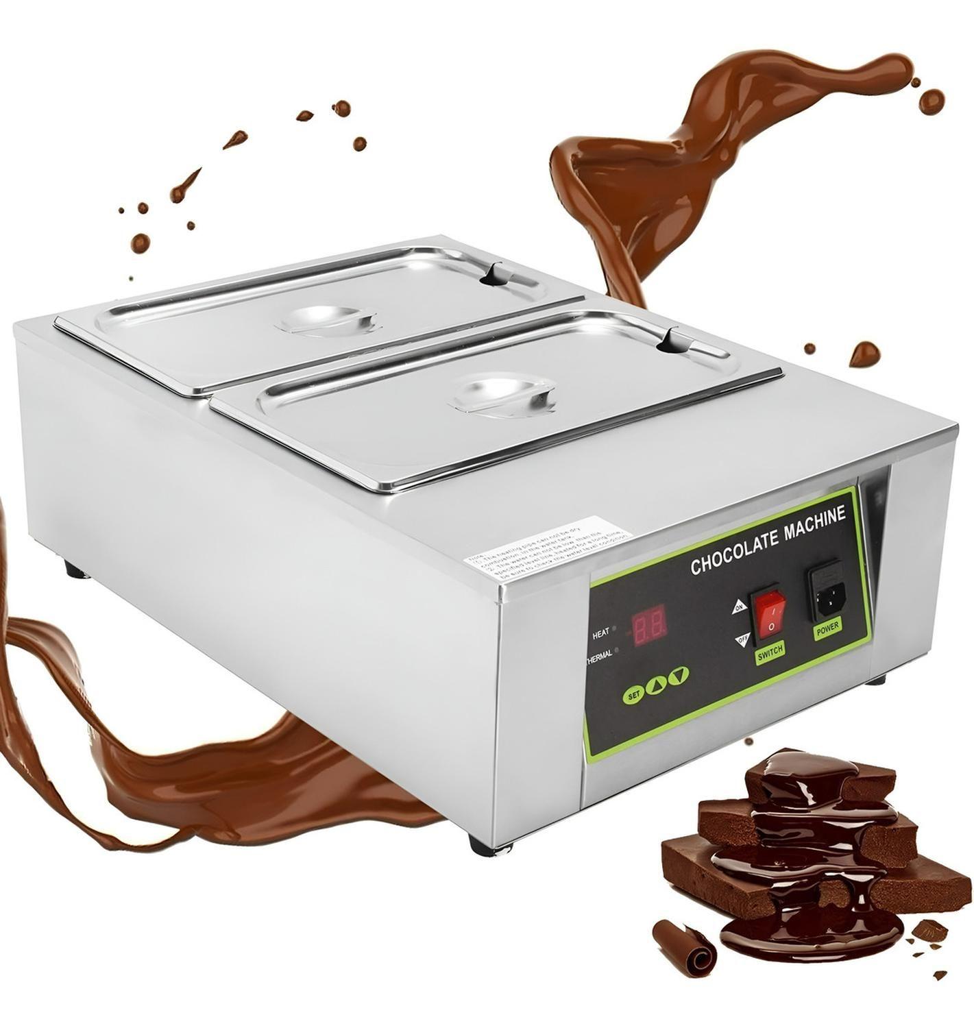 Maquina De Chocolates Fondue De Chocolate Chocolatera Doble-0