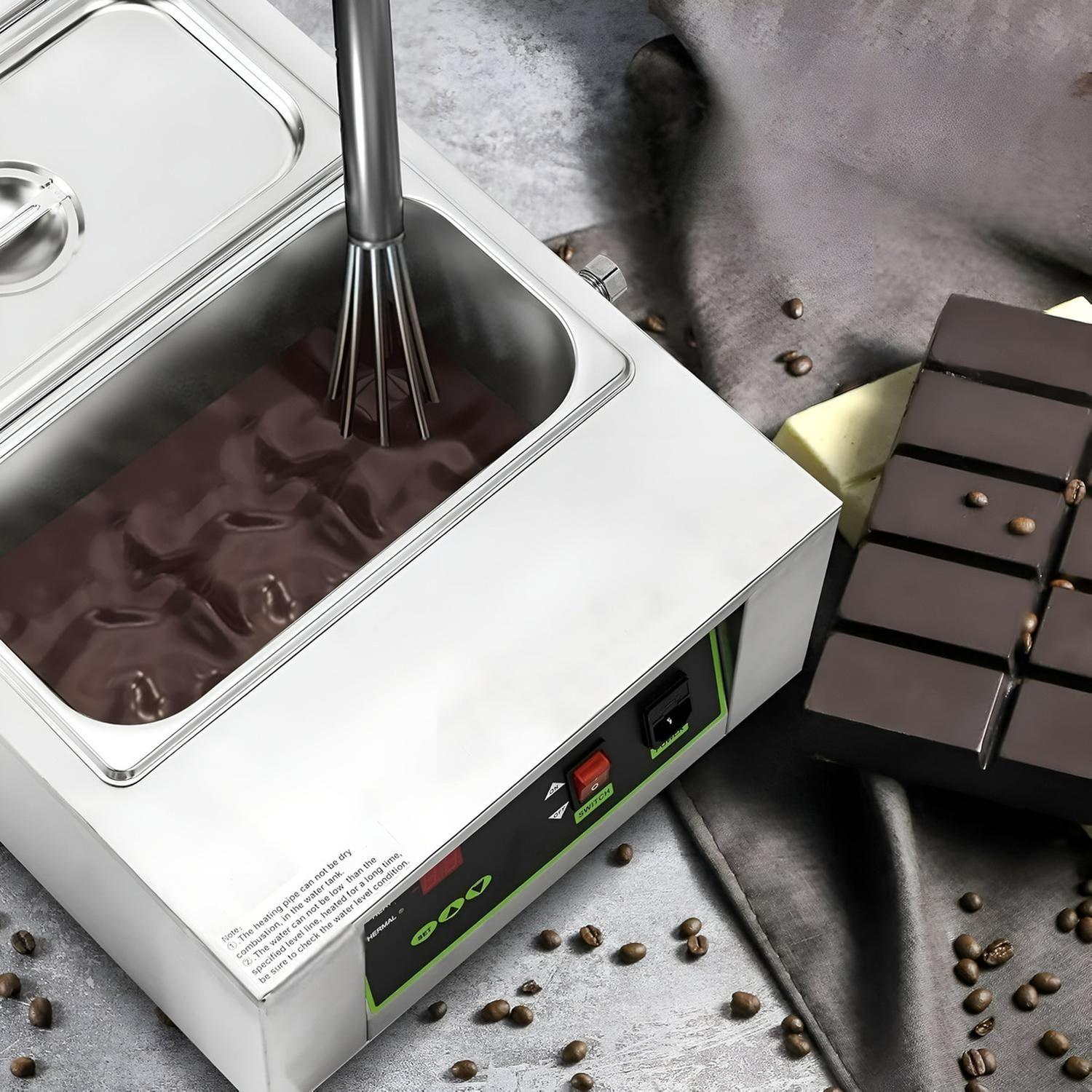 Maquina De Chocolates Fondue De Chocolate Chocolatera Doble-1
