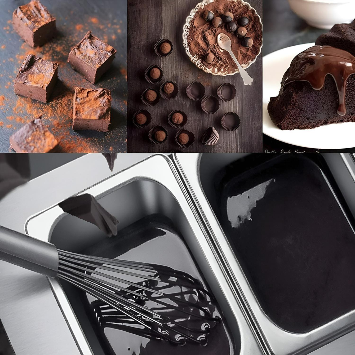 Maquina De Chocolates Fondue De Chocolate Chocolatera Doble-5