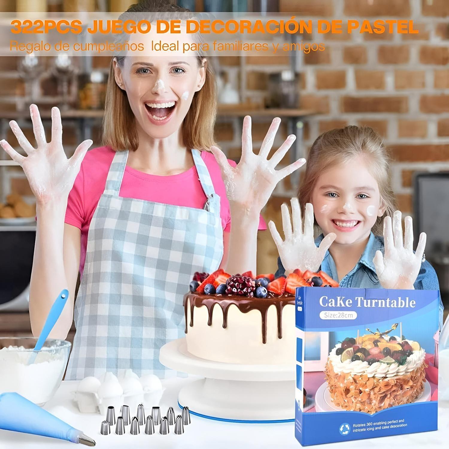 Set Reposteria Kit Pasteleria Set De Reposteria 322pcs-5