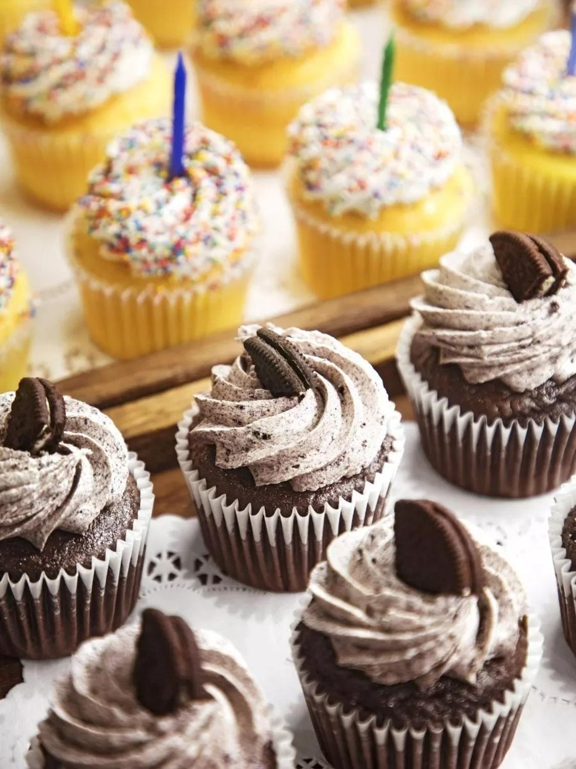 Pack X2 Molde Cupcakes Molde 12 Magdalena Molde Muffin 12 Multicolor-4