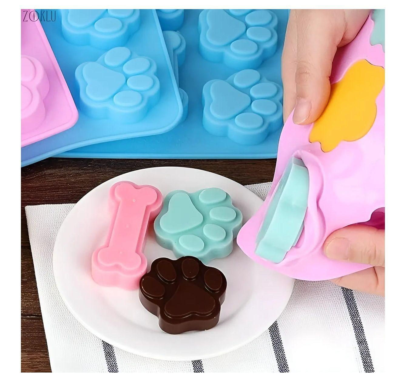 Moldes Reposteria Molde Silicona Molde Helados Mascotas-3