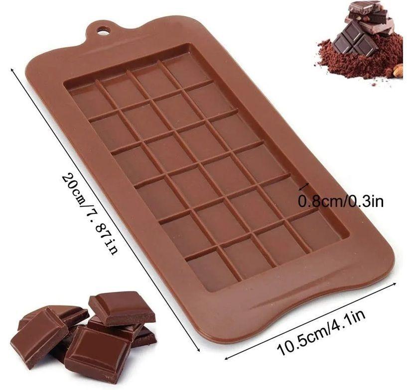 Moldes Silicona Chocolate Molde De Silicona Barra Cereal Moldes Silicona Barra Chocolate Molde Barra-2