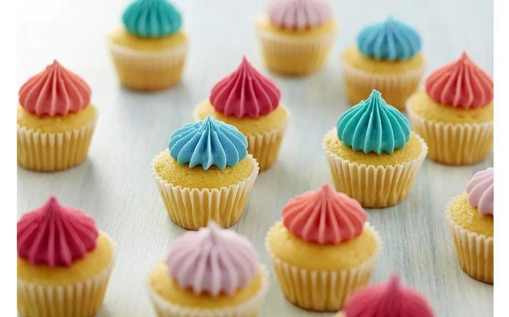 Moldes Silicona Repostería Molde Silicona Mini Cupcakes 24 Molde Mini +100 Capsulas Para Hornear 5cm-5