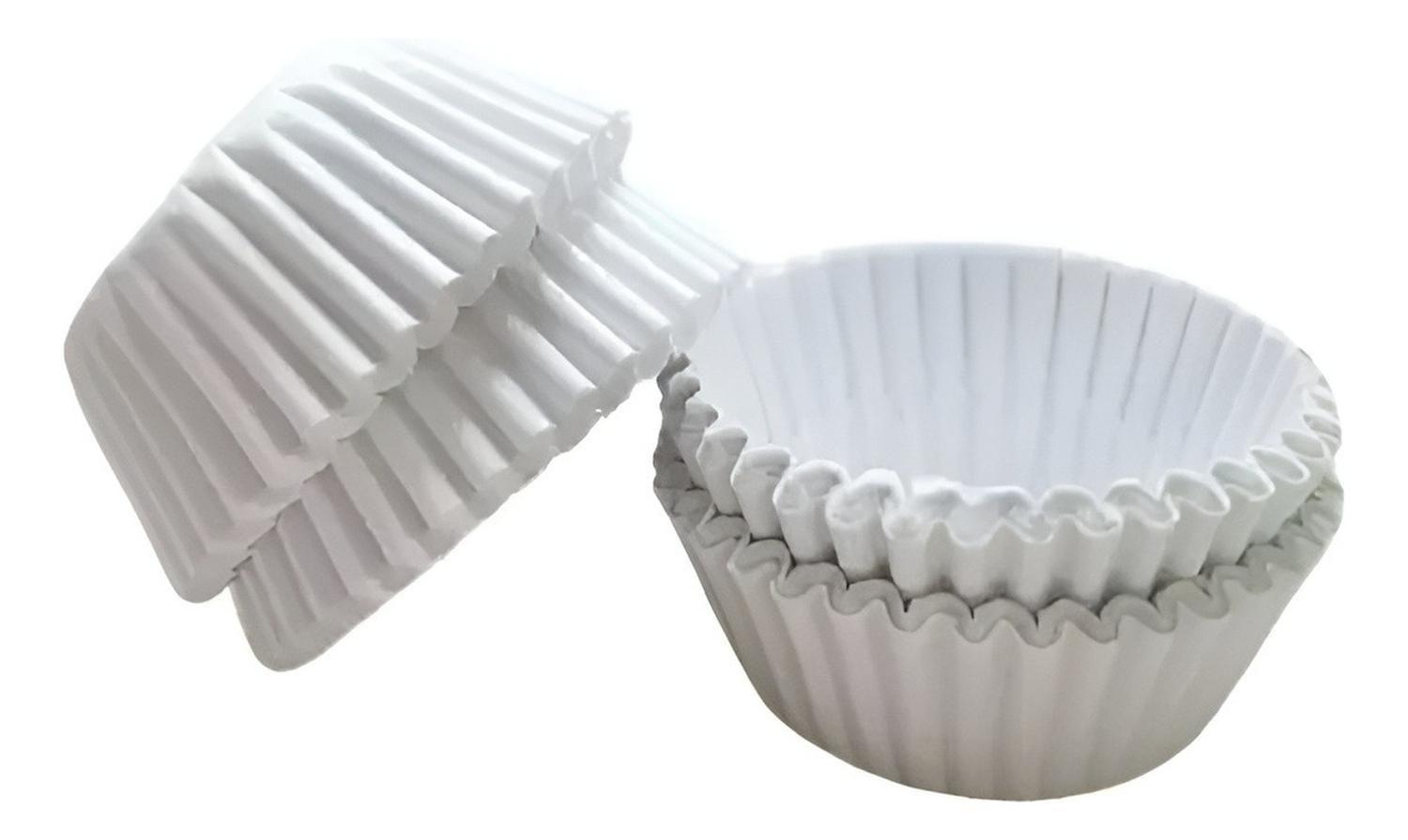 100 Capsulas Para Hornear 4cm + Molde Muffin Mini 24 Cupcake Multicolor-4