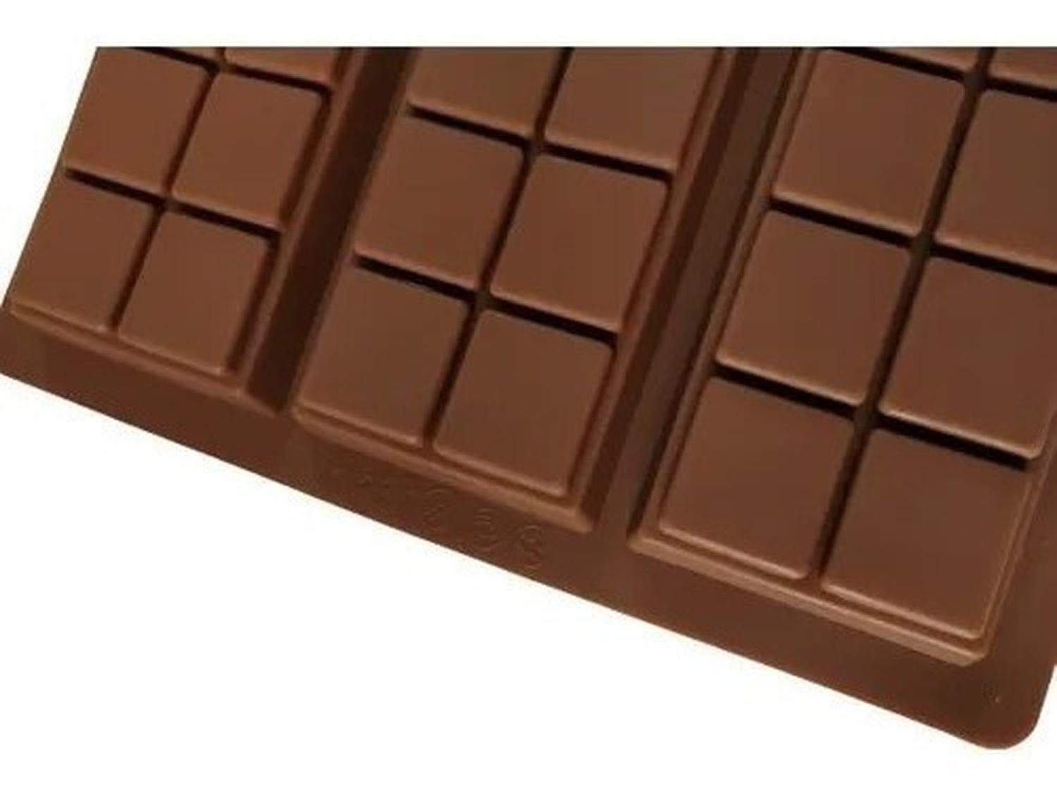 2 Moldes De Chocolate Moldes Barra De Chocolate Silicona 066 Marrón-5