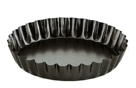 Pack X6 Moldes Tartaleta Desmontable Tarta Individual 13,5cm Gris-2